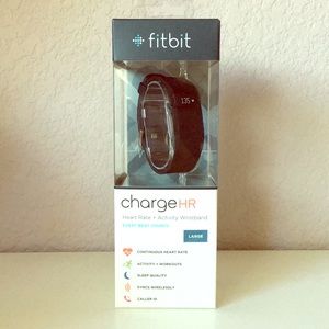 NIB Fitbit Charge HR Large